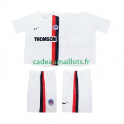 AC Milan Maillot avec flocage Rétro Extérieur 2010 2008 ,Tenue Enfant MC