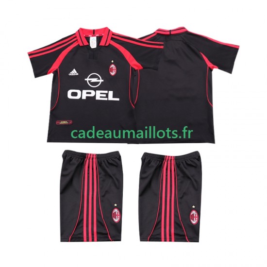 AC Milan Maillot avec flocage Rétro 3ème 2022 2011 ,Tenue Enfant MC