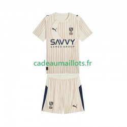Al Hilal Maillot avec flocage CWC Extérieur 2025-2026 ,Tenue Enfant MC
