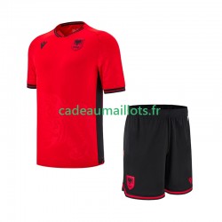 Albanie Maillot avec flocage Domicile 2025-2026 ,Tenue Enfant MC