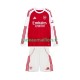 Arsenal Maillot avec flocage Domicile 2025-2026 ,Tenue Enfant ML