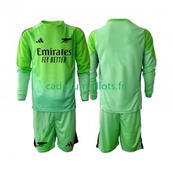 Arsenal Maillot avec flocage Gardien Extérieur 2025-2026 ,Tenue Enfant ML