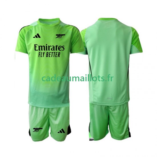 Arsenal Maillot avec flocage Gardien Extérieur 2025-2026 ,Tenue Enfant MC