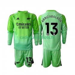 Arsenal Maillot avec flocage Kepa Arrizabalaga 13 Gardien Extérieur 2025-2026 ,Tenue Enfant ML