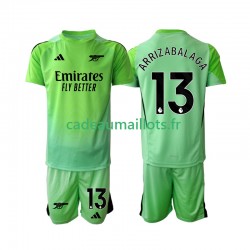Arsenal Maillot avec flocage Kepa Arrizabalaga 13 Gardien Extérieur 2025-2026 ,Tenue Enfant MC