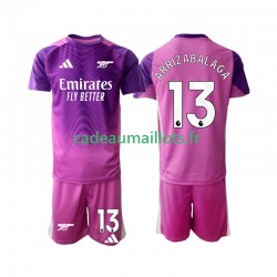 Arsenal Maillot avec flocage Kepa Arrizabalaga 13 Gardien 3ème 2025-2026 ,Tenue Enfant MC
