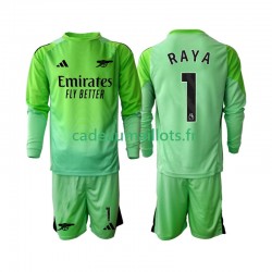 Arsenal Maillot avec flocage Raya 1 Gardien Extérieur 2025-2026 ,Tenue Enfant ML