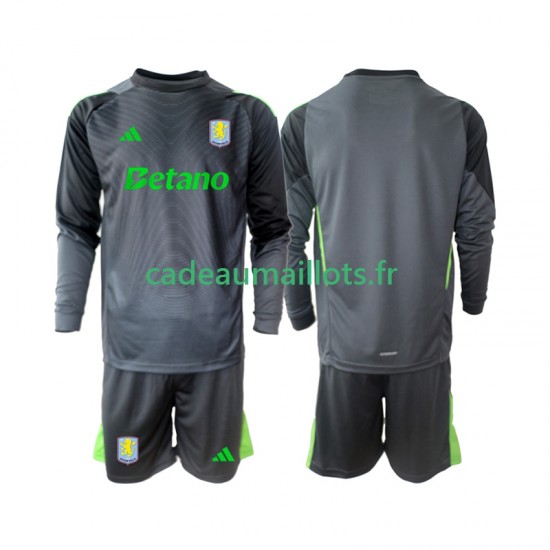 Aston Villa Maillot avec flocage Gardien Domicile 2025-2026 ,Tenue Enfant ML