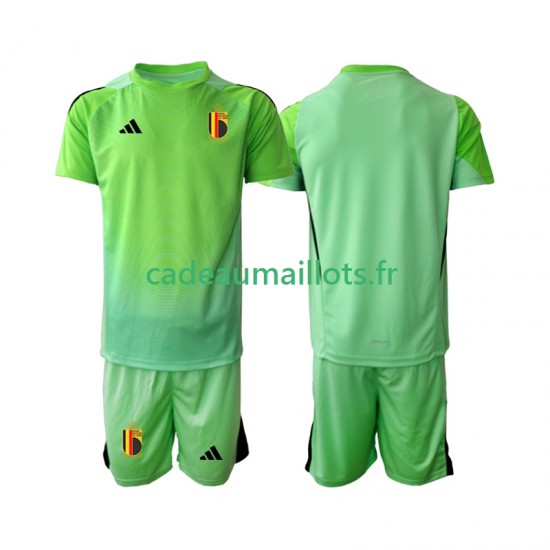 Belgique Maillot avec flocage Gardien Domicile 2025 ,Tenue Enfant MC