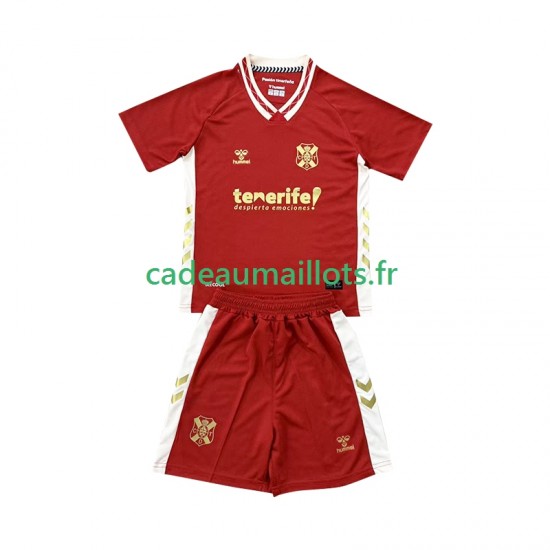 Maillot avec flocage CD Tenerife Extérieur 2025-2026 ,Tenue Enfant MC