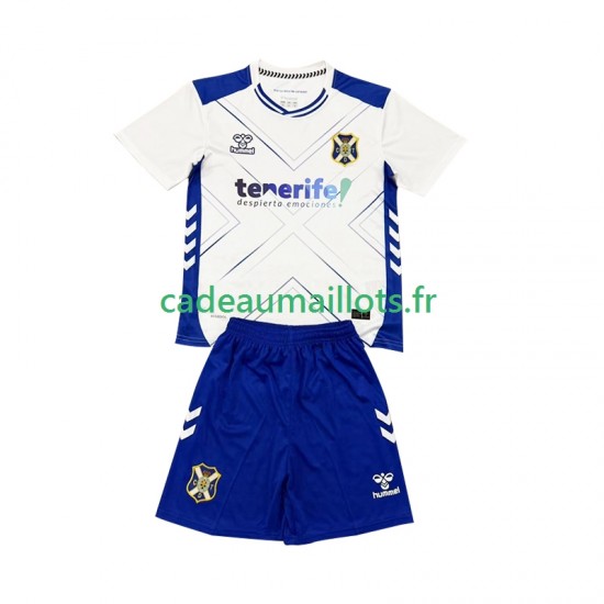 Maillot avec flocage CD Tenerife Domicile 2025-2026 ,Tenue Enfant MC