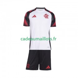CR Flamengo Maillot avec flocage Extérieur 2025-2026 ,Tenue Enfant MC