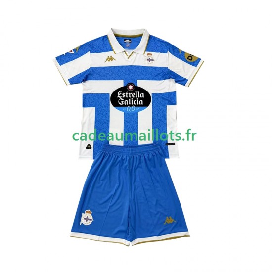 Maillot avec flocage Deportivo La Coruna Domicile 2025-2026 ,Tenue Enfant MC Maillot avec flocage Deportivo La Coruna Domicile 2025-2026 ,Tenue Enfant MC