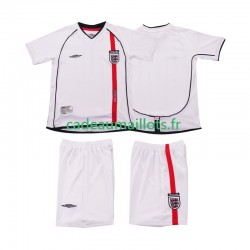 Angleterre Maillot avec flocage Rétro Domicile 2010 ,Tenue Enfant MC