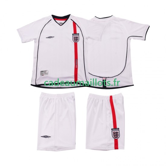 Angleterre Maillot avec flocage Rétro Domicile 2010 ,Tenue Enfant MC