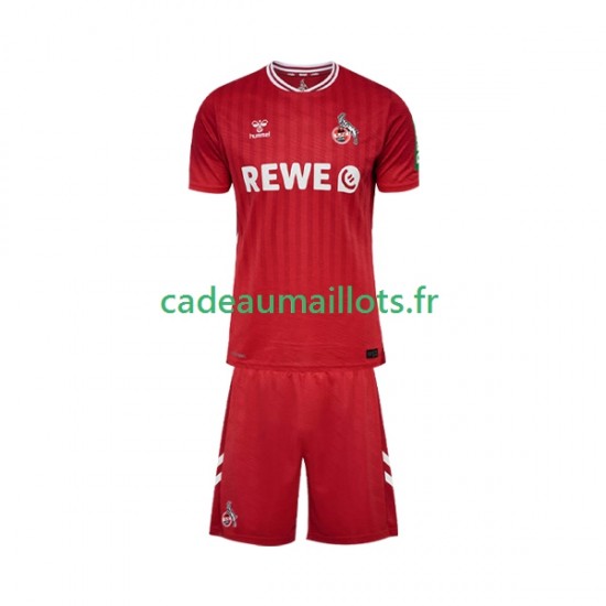 FC Cologne Maillot avec flocage Extérieur 2025-2026 ,Tenue Enfant MC