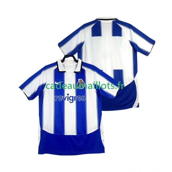 FC Porto Maillot avec flocage Rétro Domicile 2008 1999 ,Homme MC