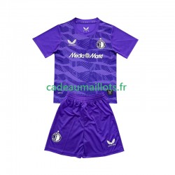Feyenoord Rotterdam Maillot avec flocage Gardien 3ème 2025-2026 ,Tenue Enfant MC