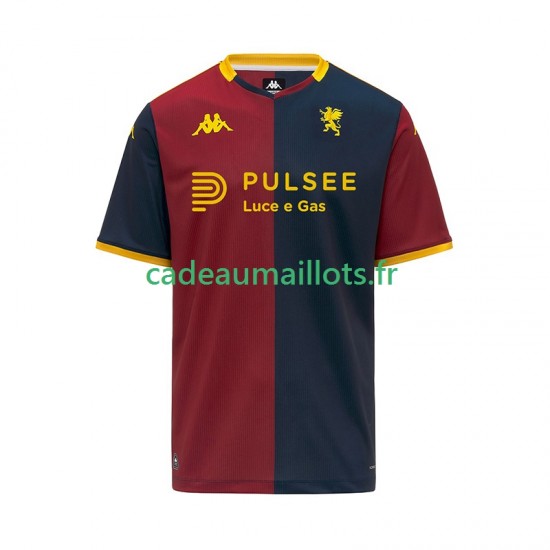 Genoa Maillot avec flocage Domicile 2025-2026 ,Homme MC Genoa Maillot avec flocage Domicile 2025-2026 ,Homme MC