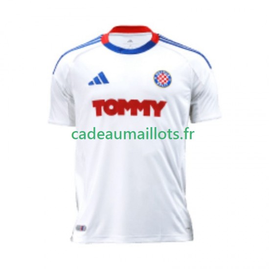 Maillot avec flocage HNK Hajduk Domicile 2025-2026 ,Homme MC