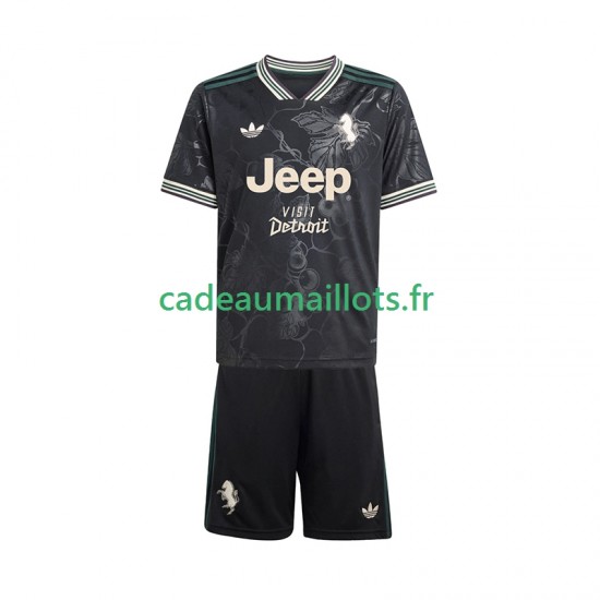 Juventus Maillot avec flocage 3ème 2025-2026 ,Tenue Enfant MC