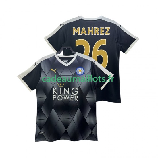 Leicester City Maillot avec flocage MAHREZ 26 Rétro Extérieur 2014 2015 ,Homme MC