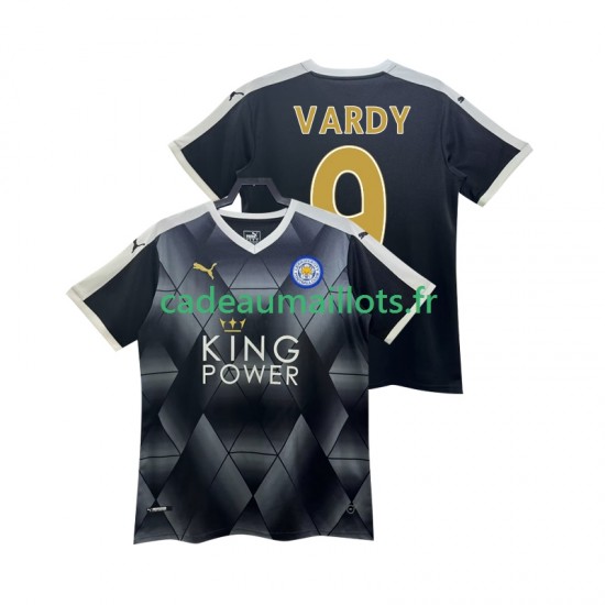 Leicester City Maillot avec flocage VARDY 9 Rétro Extérieur 2014 2015 ,Homme MC