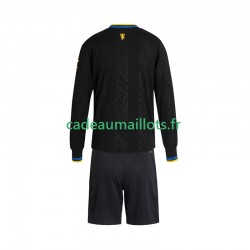 Manchester United Maillot avec flocage 3ème 2025-2026 ,Tenue Enfant ML