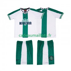 Nigeria Maillot avec flocage Rétro Extérieur 1996 ,Tenue Enfant MC