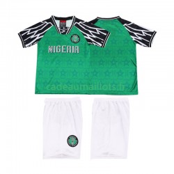 Nigeria Maillot avec flocage Rétro Domicile 1995 ,Tenue Enfant MC