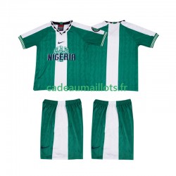 Nigeria Maillot avec flocage Rétro Domicile 1996 ,Tenue Enfant MC