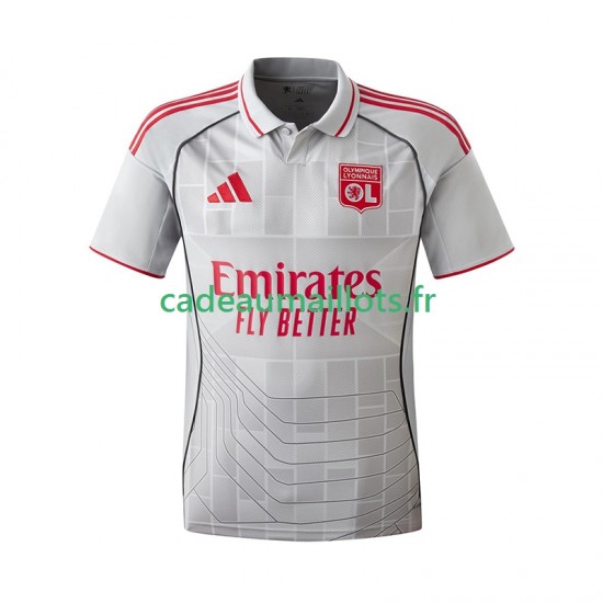 Olympique Lyonnais Maillot avec flocage 3ème 2025-2026 ,Homme MC