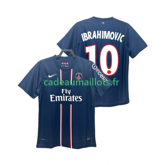 Paris Saint-Germain Maillot avec flocage IBRAHIMOVIC 10 Rétro Domicile 2012 2013 ,Homme MC Paris Saint-Germain Maillot avec flocage IBRAHIMOVIC 10 Rétro Domicile 2012 2013 ,Homme MC