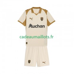 RC Lens Maillot avec flocage 3ème 2025-2026 ,Tenue Enfant MC