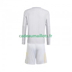 Real Madrid Maillot avec flocage Domicile 2025-2026 ,Tenue Enfant ML