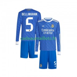Real Madrid Maillot avec flocage Jude Bellingham 5 3ème 2025-2026 ,Tenue Enfant ML