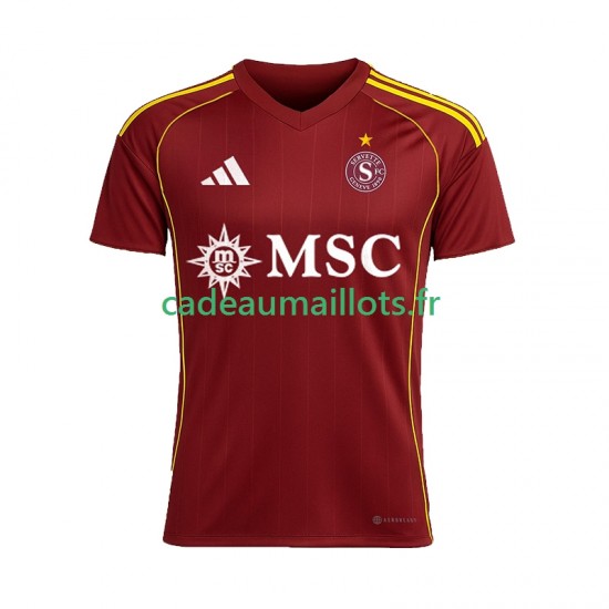 Maillot avec flocage Servette FC Domicile 2025-2026 ,Homme MC