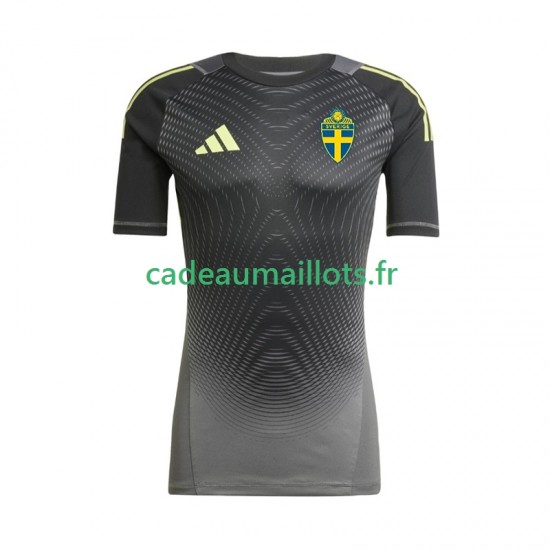 Suède Maillot avec flocage Gardien Extérieur 2025-2026 ,Homme MC
