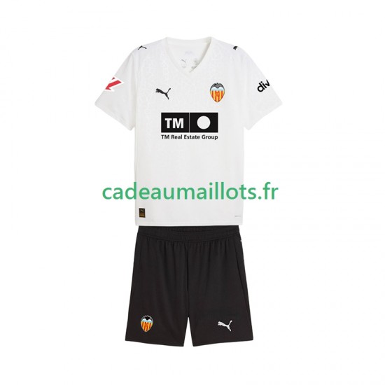 Valence CF Maillot avec flocage Domicile 2025-2026 ,Tenue Enfant MC