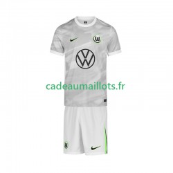 VfL Wolfsburg Maillot avec flocage Extérieur 2025-2026 ,Tenue Enfant MC