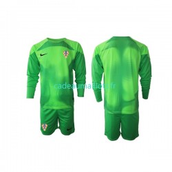 Croatie Maillot avec flocage Gardien Extérieur Coupe du Monde 2022 ,Tenue Enfant ML Croatie Maillot avec flocage Gardien Extérieur Coupe du Monde 2022 ,Tenue Enfant ML