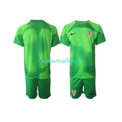 Croatie Maillot avec flocage Gardien Extérieur Coupe du Monde 2022 ,Tenue Enfant MC Croatie Maillot avec flocage Gardien Extérieur Coupe du Monde 2022 ,Tenue Enfant MC