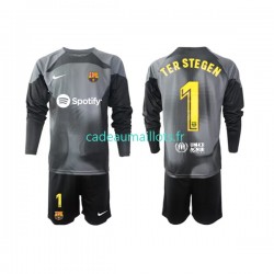 FC Barcelone Maillot avec flocage Ter Stegen 1 Gardien Extérieur 2022-2023 ,Tenue Enfant ML FC Barcelone Maillot avec flocage Ter Stegen 1 Gardien Extérieur 2022-2023 ,Tenue Enfant ML
