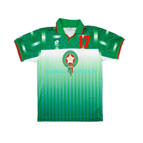 Maroc Maillot avec flocage Rétro Extérieur 1994 ,Homme MC