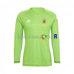 Argentine Maillot avec flocage Gardien Domicile Coupe du Monde 2022 ,Homme ML