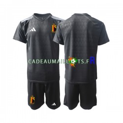 Belgique Maillot avec flocage Courtois 1 Gardien Extérieur 2022 ,Tenue Enfant MC