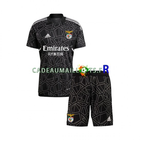 Benfica Maillot avec flocage Gardien Extérieur 2022-2023 ,Tenue Enfant MC