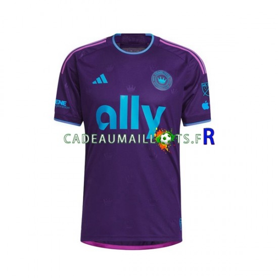 Charlotte FC Maillot avec flocage Extérieur 2023-2024 ,Homme MC