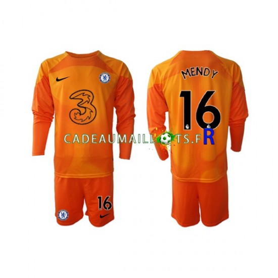 Chelsea Maillot avec flocage Edouard Mendy 16 Gardien Domicile 2022-2023 ,Tenue Enfant ML