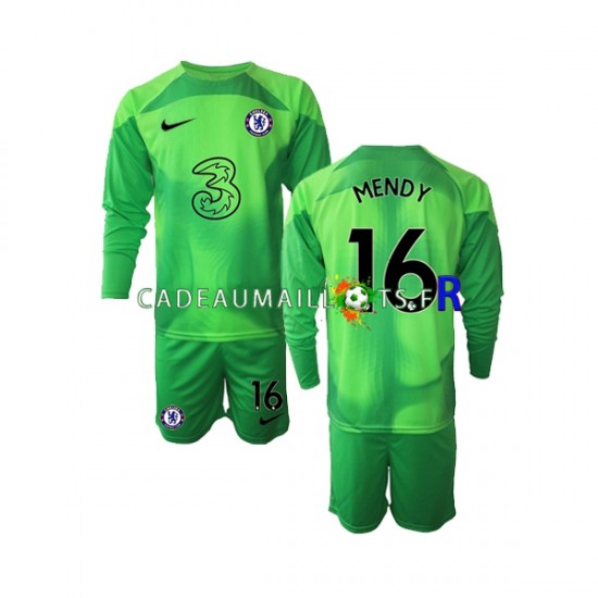 Chelsea Maillot avec flocage Edouard Mendy 16 Gardien 3ème 2022-2023 ,Tenue Enfant ML